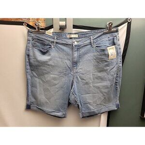 signature levi strauss bermuda shorts 22 / W36 mid rise
